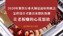 2020年餐飲行業(yè)火鍋是最好的機會，怎樣設(shè)計才能引來排隊熱潮，讓老板多掙錢